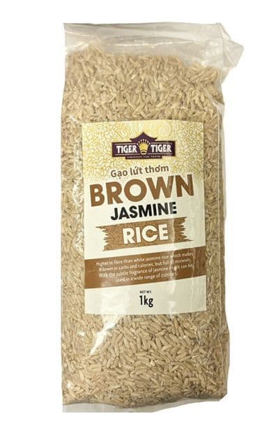 Brown Jasmine Rice 1KG | Buy Online at The Asian Cookshop.