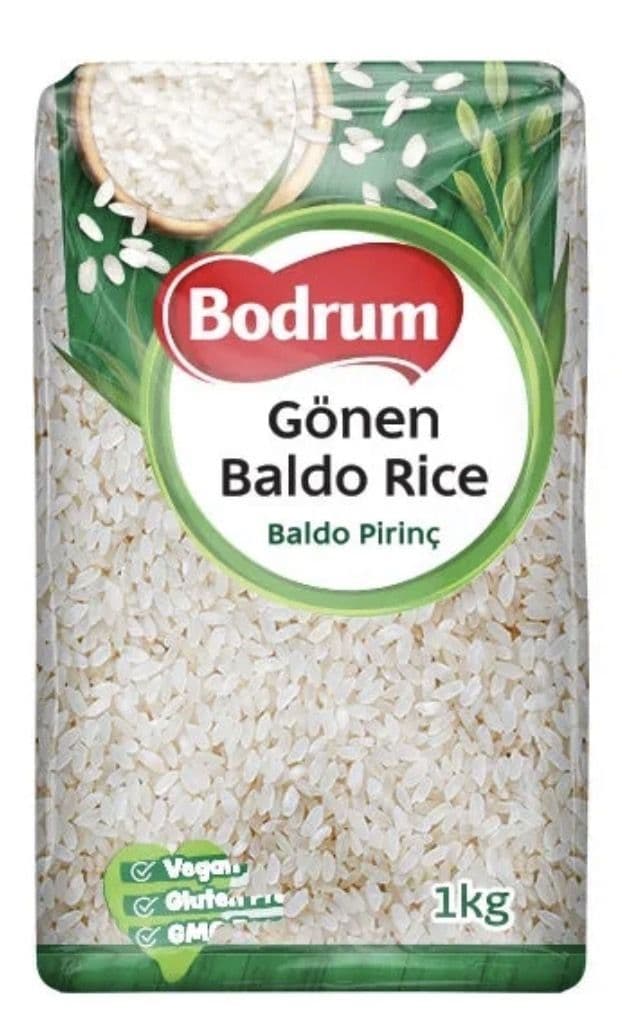 1KG Gönen Baldo Rice by Bodrum | Buy Online at the Asian Cookshop