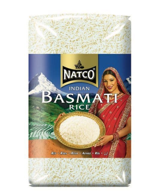 1KG Indian Basmati Rice by Natco | Buy Online at the Asian Cookshop