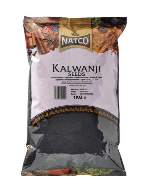 1KG Nigella Seeds (Kalonji/Kalwanji, Black Onion Seed) | Buy online at The Asian Cookshop