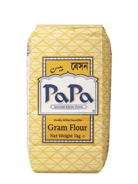 Papa Gram Flour (Besan Chick Pea Flour) 1KG | Buy Online at The Asian Cookshop.