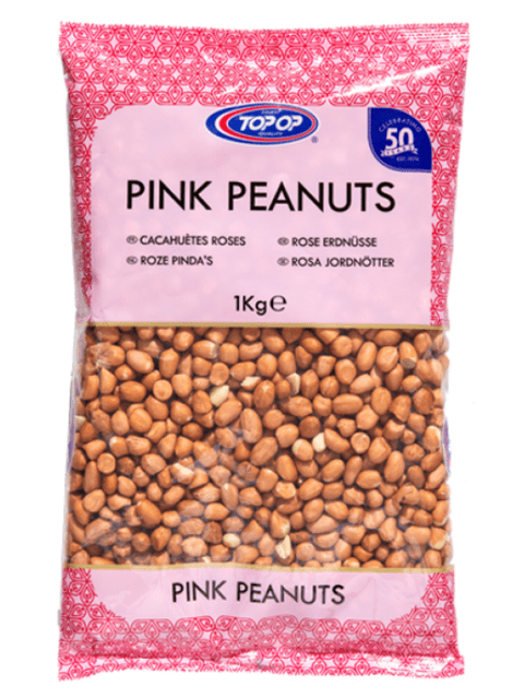 1KG Peanut Kernels (Plain Pink Peanuts)