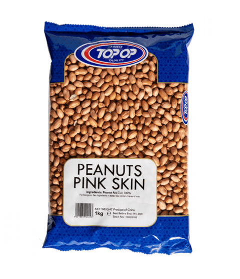 1KG Peanut Kernels (Plain Pink Peanuts)