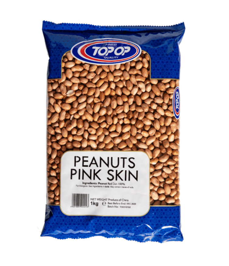 1KG Peanut Kernels (Plain Pink Peanuts) | Buy Online at The Asian Cookshop