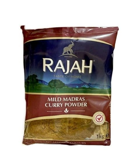 1KG Rajah Mild Madras Curry Powder