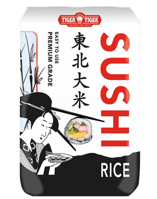 1KG Sushi Rice by Tiger Tiger | Buy Online at The Asian Cookshop