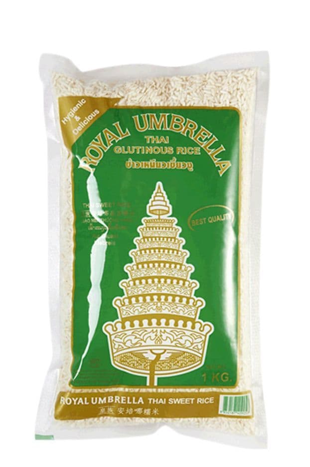 1KG Thai Glutinous Rice (Thai Sticky Rice) | Buy Online at The Asian Cookshop