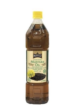 1Ltr Pure Mustard Oil by Natco