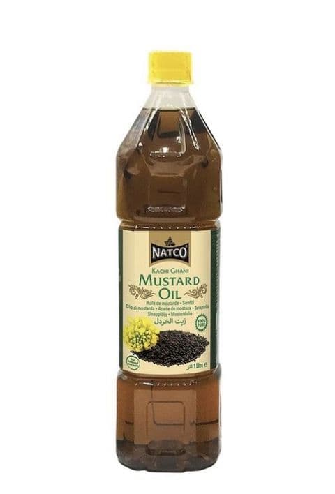 1Ltr Pure Mustard Oil by Natco