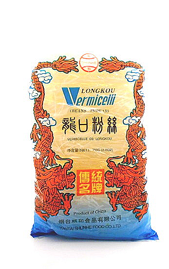 250g Glass Noodles (Cellophane, Sai Fun, Longkou Vermicelli, Mung Bean Thread)