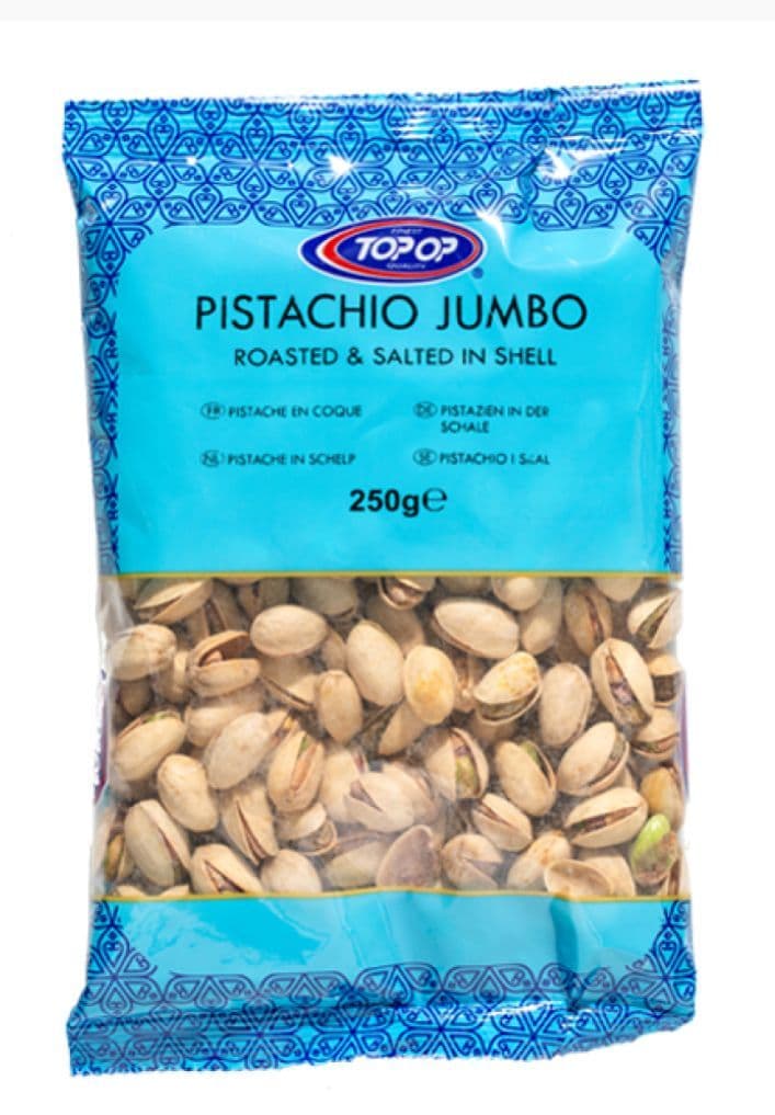 Roasted Salted Pistachio Nuts 250g | Buy Online at the Asian Cookshop