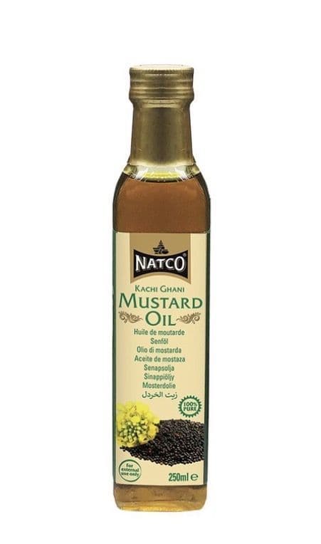 Mustard Oil (Pure) 250ml | Buy Online at The Asian Cookshop.