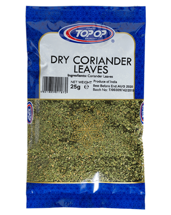 Dried Coriander Leaves (Cilantro Leaf) 25g | Buy Online at the Asian Cookshop