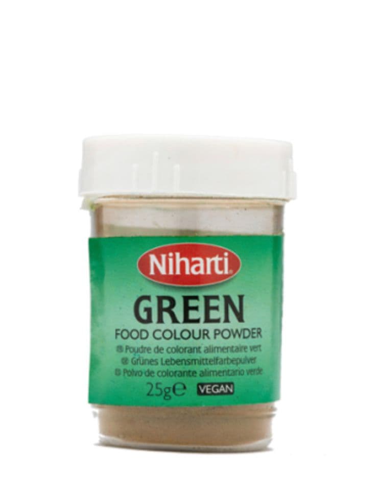 25g Green Powder Food Colouring | Buy Online at The Asian Cookshop