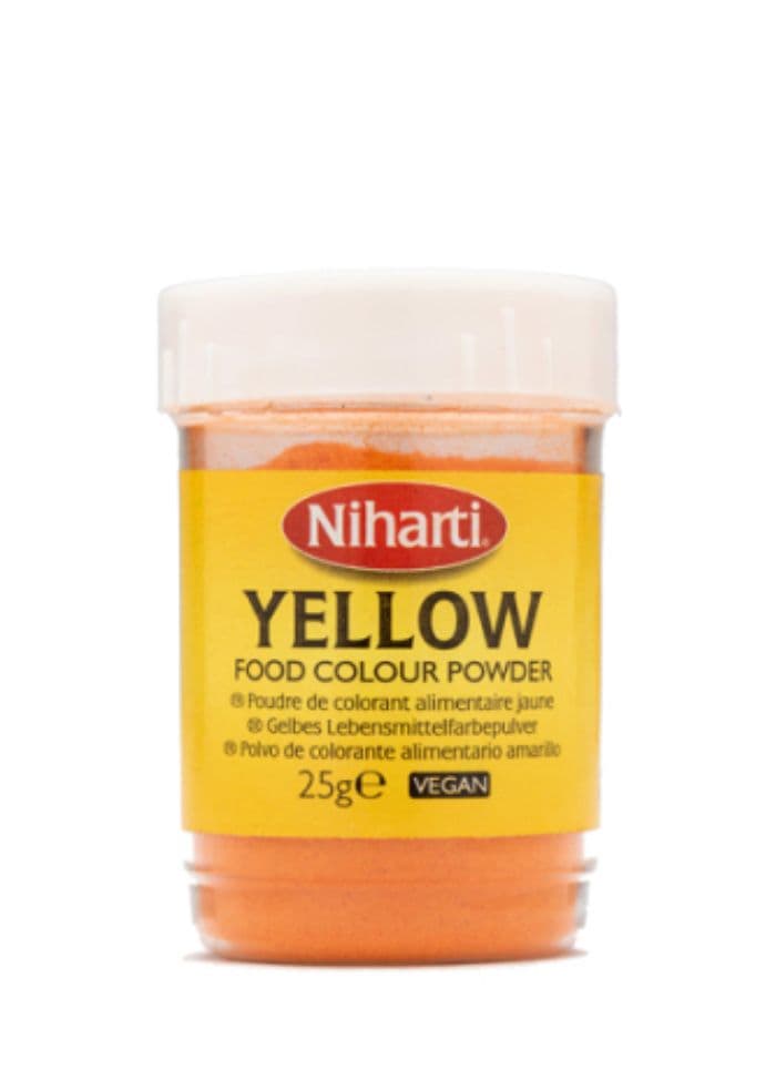 25g Yellow Powder Food Colouring | Buy Online at The Asian Cookshop