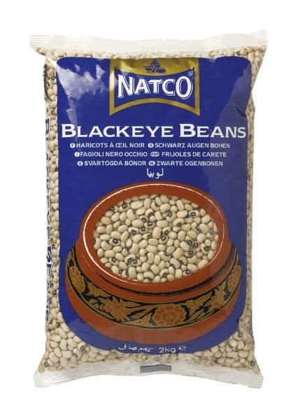 2KG Black Eye Beans (Black Eye Peas) | Buy Online at the Asian Cookshop