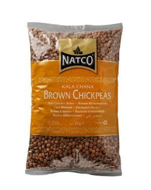 2KG Brown Chick Peas (Dried Kala Chana)