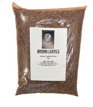 2KG Brown Lentils (Whole Masoor Dal)