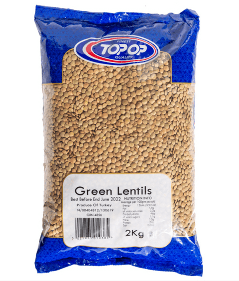 2KG Green Lentils