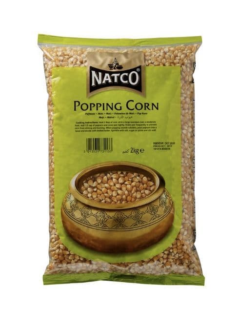 2KG Popcorn Maize (Popping Corn Kernels) | Buy Online at the Asian Cookshop