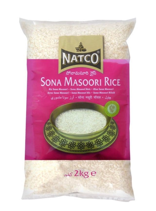Sona Masoori Rice 2KG | Buy Online at the Asian Cookshop