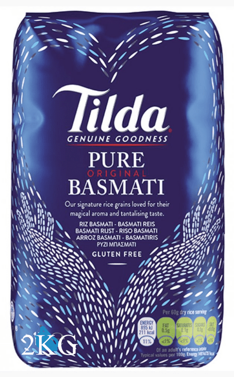 2KG Tilda Basmati Rice