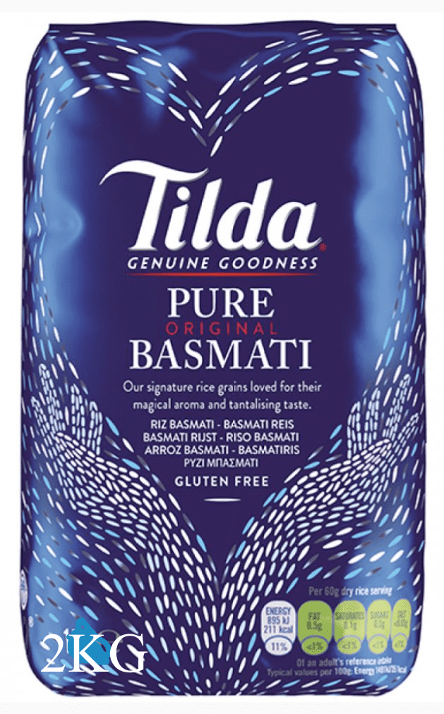 Tilda Basmati Rice 2Kg | Buy Online at The Asian Cookshop