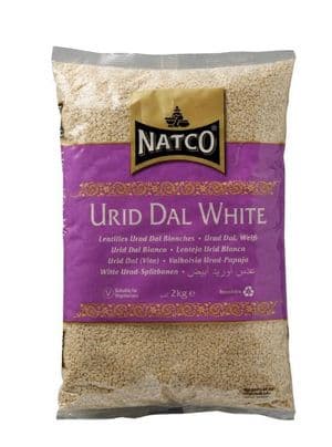 2KG Urad Dal (Urid Dal) (Peeled, Split Black Lentil)