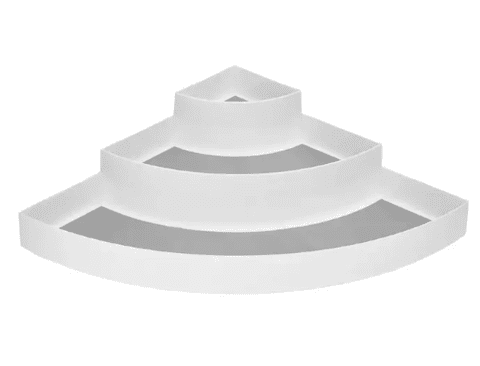 3 Tier Spice Rack (Corner Organiser)