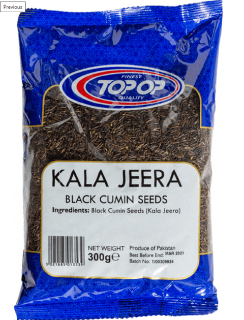 300g Black Cumin Seeds (Kala Jeera)