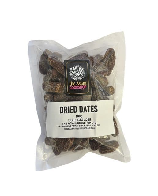 300g Dried Dates (Kharek, Chuara) | Buy Online at the Asian Cookshop