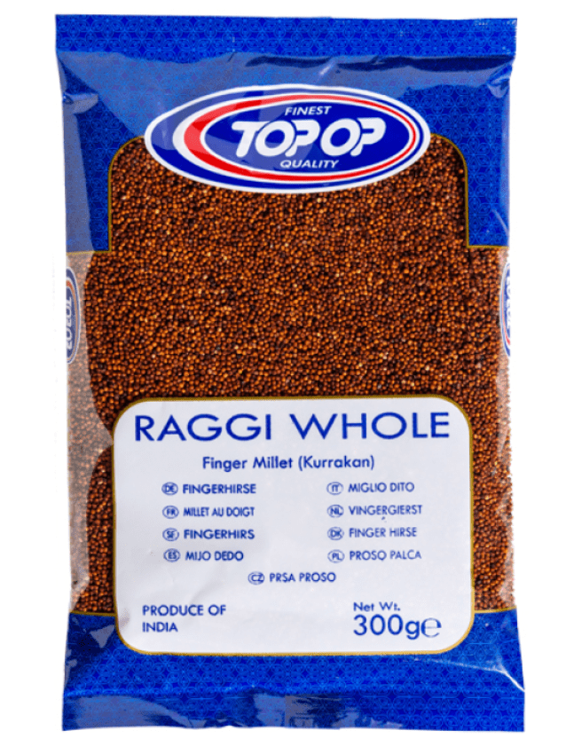 Whole Finger Millet (Raggi, Ragi, Kurrakan) 300g | Buy Online at the Asian Cookshop