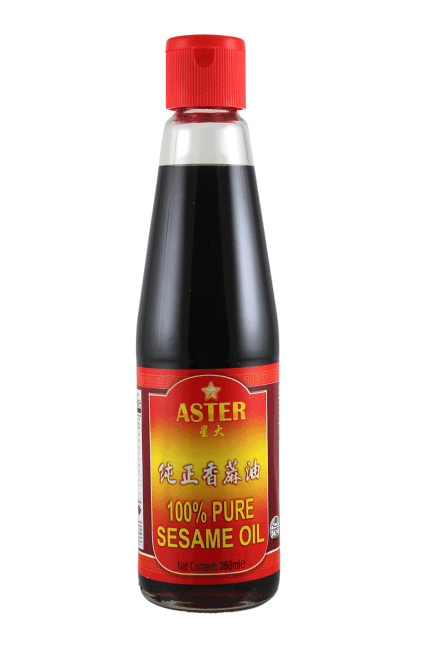 300ml Pure Sesame Oil (Roasted) by Aster