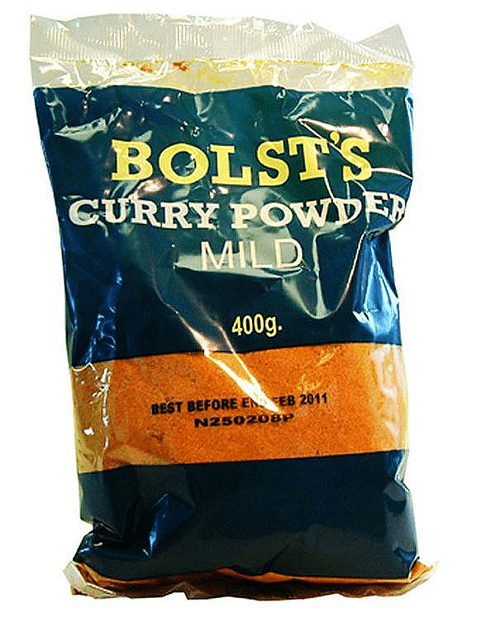 400g Packet Bolst's MILD Curry Powder