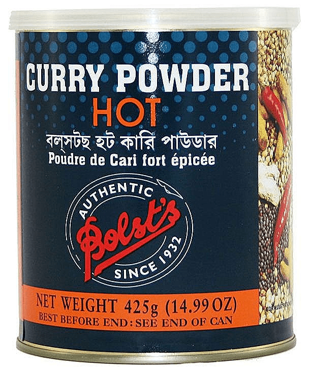 Bolst's Hot Curry Powder 425g Tin Buy Online at The Asian
