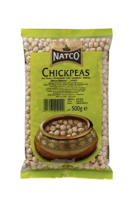 Chick Peas 500g (Dried Chana/Chickpeas) | Buy Online at the Asian Cook Shop