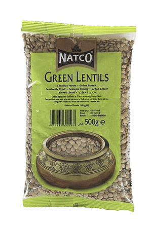 500g Green Lentils