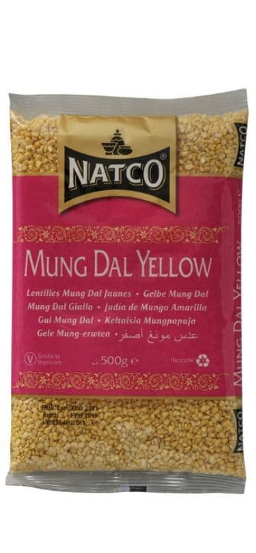 500g Mung Dal (Split & Skinned Moong Bean) | Buy Online at the Asian Cookshop