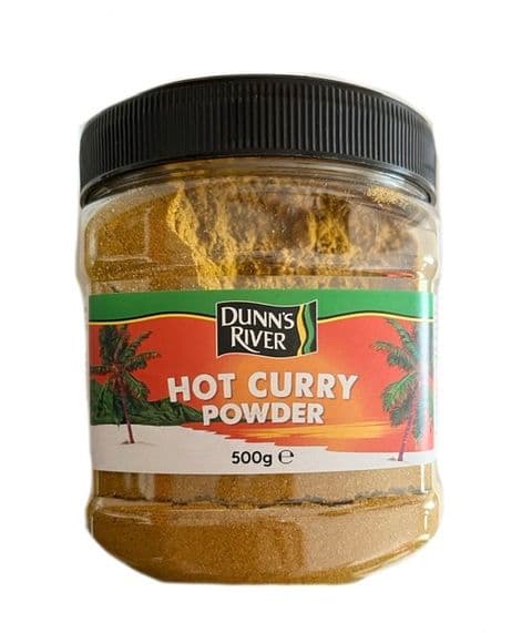500g Tub Dunns River Hot Curry Powder