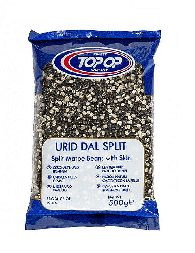500g Urad Dal Chilka (Urid, Split Black Lentils) | Buy Online at the Asian Cookshop