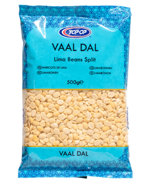 500g Vaal Dal (Lima Beans, Split Val Dal)