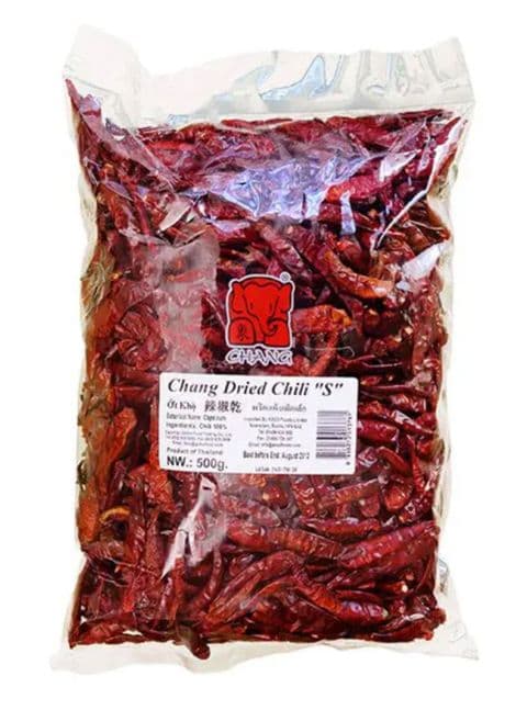 500G Whole Dried Red Chillies