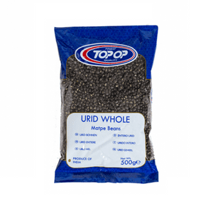 500g Whole Urad Beans (Black Lentils, Black Gram)