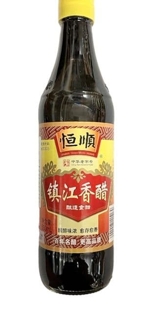 500ml Chinkiang Vinegar (Chinese Black Rice Vinegar) by HS