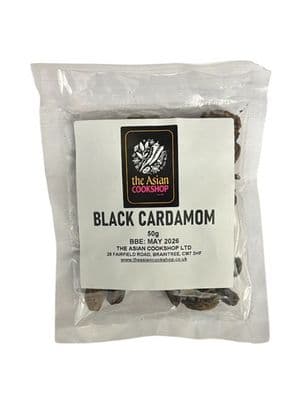 50g Black Cardamoms