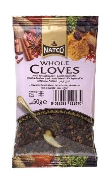 50g Cloves (Whole Cloves)