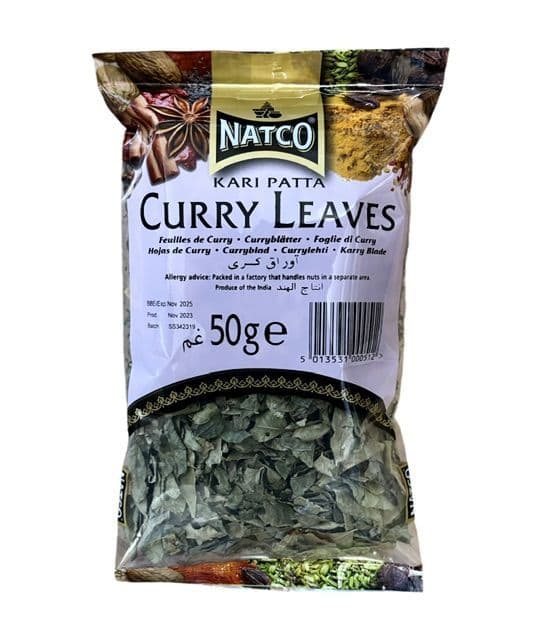 Curry Leaves (Dried Curry Leaf) 50g | Buy Online from The Asian Cookshop