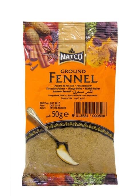 50g Ground Fennel Seed Powder