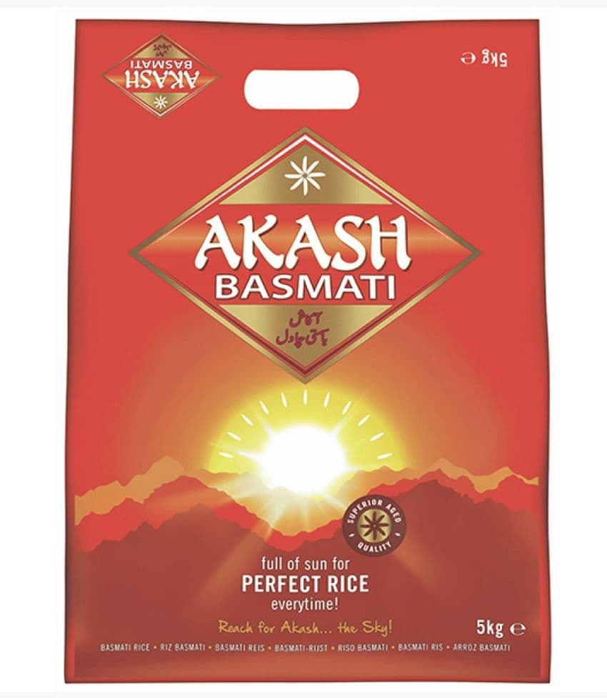 Akash Basmati Rice 5kg | Buy Online at The Asian Cookshop.