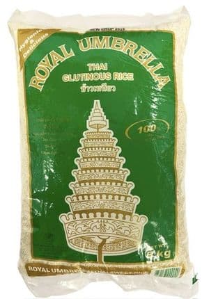 5KG Glutinous Rice (Thai Sticky Rice) by Royal Umbrella